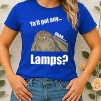 Yall Got Any Lamps Moth Meme Women's T-Shirt thumb 2