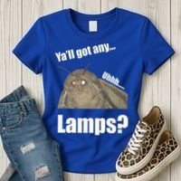 Yall Got Any Lamps Moth Meme Women's T-Shirt thumb 3