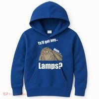 Yall Got Any Lamps Moth Meme Kids Hoodie thumb 0