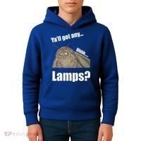 Yall Got Any Lamps Moth Meme Kids Hoodie thumb 4