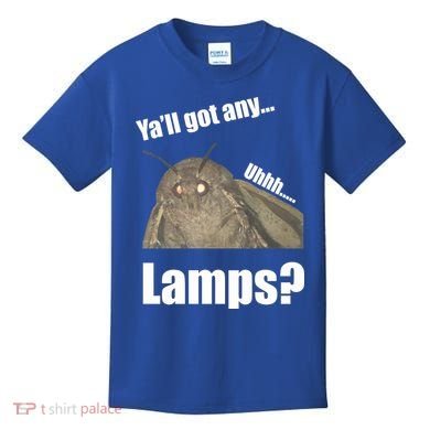 Yall Got Any Lamps Moth Meme Kids T-Shirt
