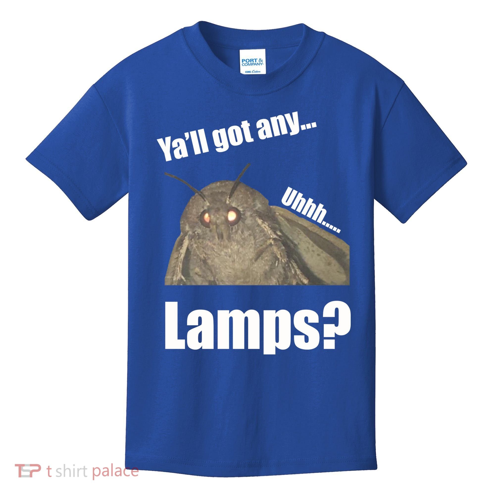 Yall Got Any Lamps Moth Meme Kids T-Shirt