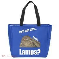 Yall Got Any Lamps Moth Meme Tote Bag thumb 0