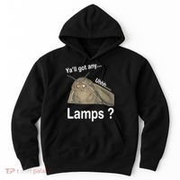 Y'all Got Any Lamps Moth Meme Hoodie thumb 0