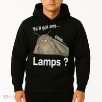 Y'all Got Any Lamps Moth Meme Hoodie thumb 2