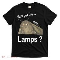 Y'all Got Any Lamps Moth Meme T-Shirt thumb 0