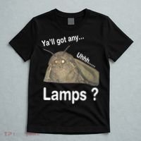 Y'all Got Any Lamps Moth Meme T-Shirt thumb 5