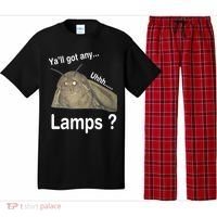 Y'all Got Any Lamps Moth Meme Pajama Set thumb 0