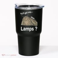 Y'all Got Any Lamps Moth Meme Tumbler thumb 0