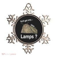 Y'all Got Any Lamps Moth Meme Ornament thumb 0