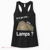 Y'all Got Any Lamps Moth Meme Women's Tank Top thumb 0