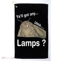Y'all Got Any Lamps Moth Meme Golf Towel thumb 0