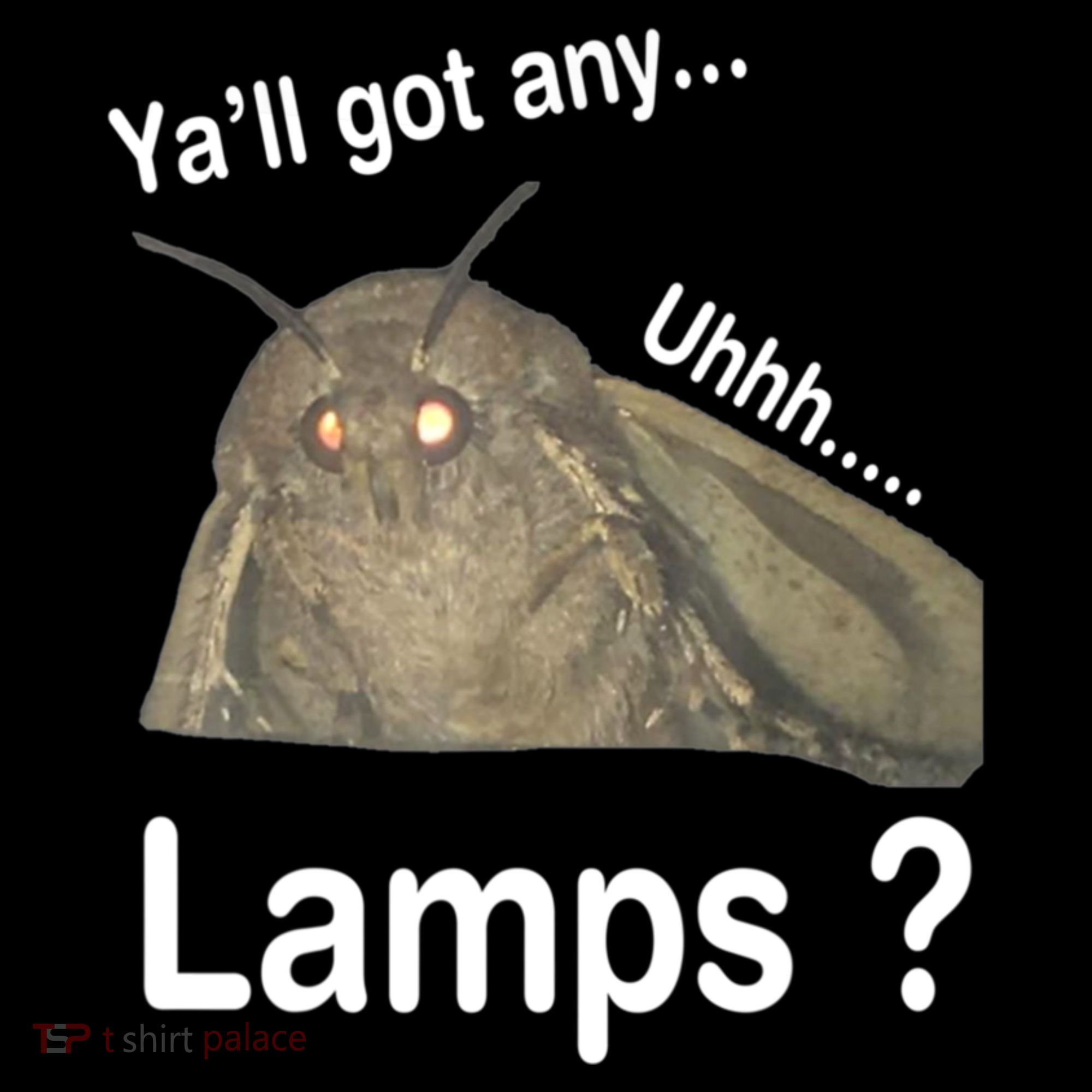 Y'all Got Any Lamps Moth Meme Kids Sweatshirt