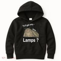 Y'all Got Any Lamps Moth Meme Kids Hoodie thumb 0