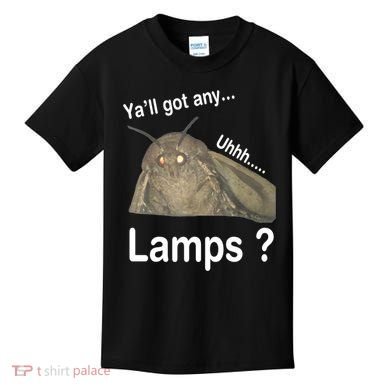 Y'all Got Any Lamps Moth Meme Kids T-Shirt