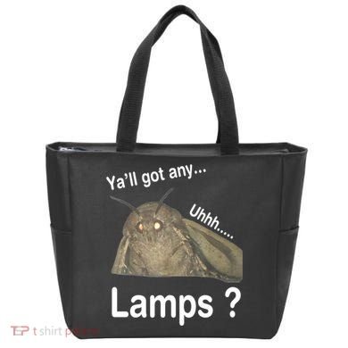 Y'all Got Any Lamps Moth Meme Tote Bag