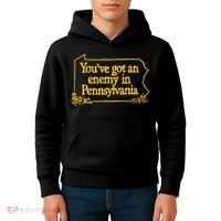 You’Ve Got An Enemy In Pennsylvania Kids Hoodie thumb 4