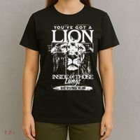 YouVe Got A Lion Inside Of Those Lungs Praise The Lord T-Shirt thumb 4