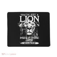 YouVe Got A Lion Inside Of Those Lungs Praise The Lord Mousepad thumb 0