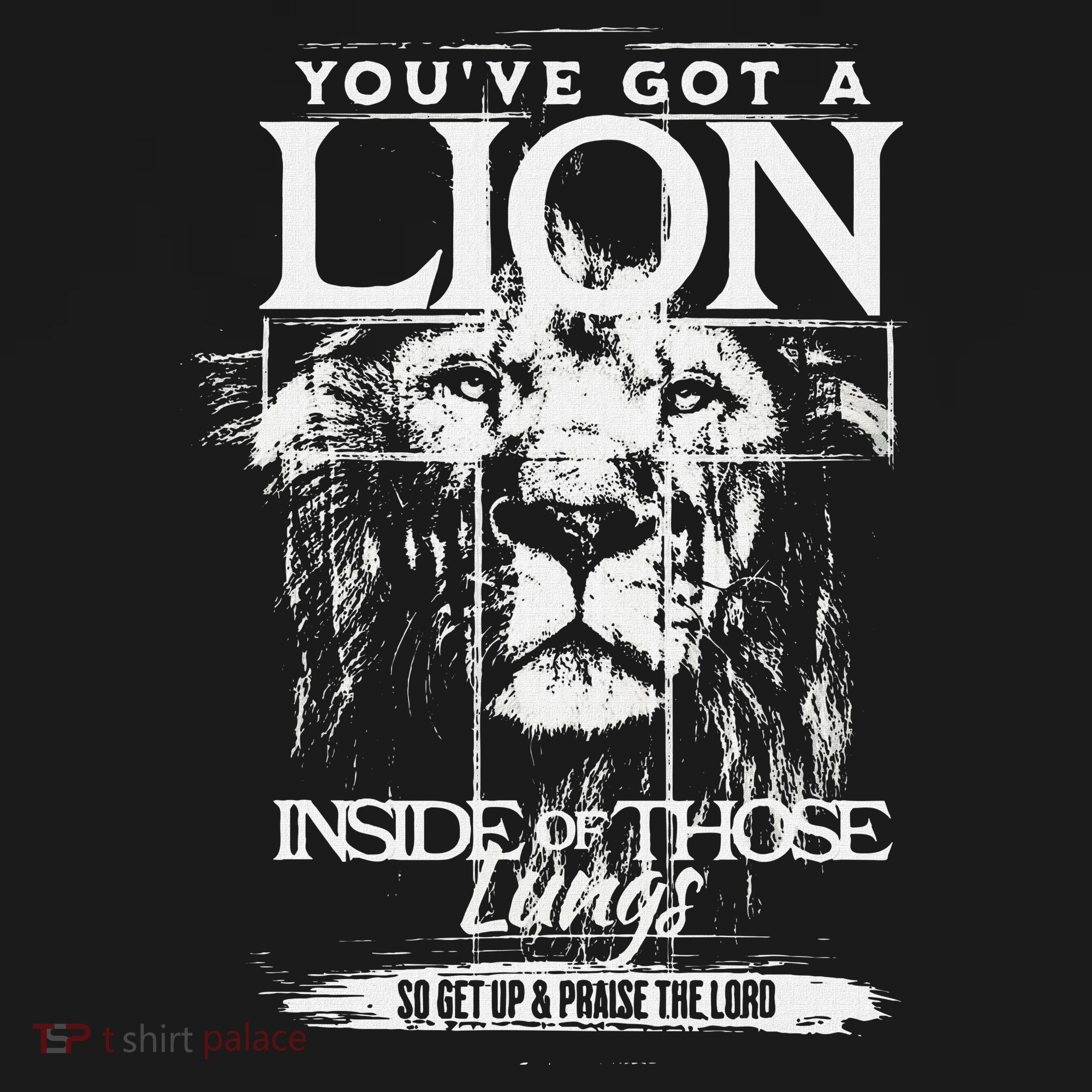 YouVe Got A Lion Inside Of Those Lungs Praise The Lord Women's T-Shirt