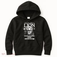 YouVe Got A Lion Inside Of Those Lungs Praise The Lord Kids Hoodie thumb 0