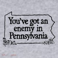 YouVe Got An Enemy In PennsylvaniaS Funny Quote Women's Sweatshirt thumb 2