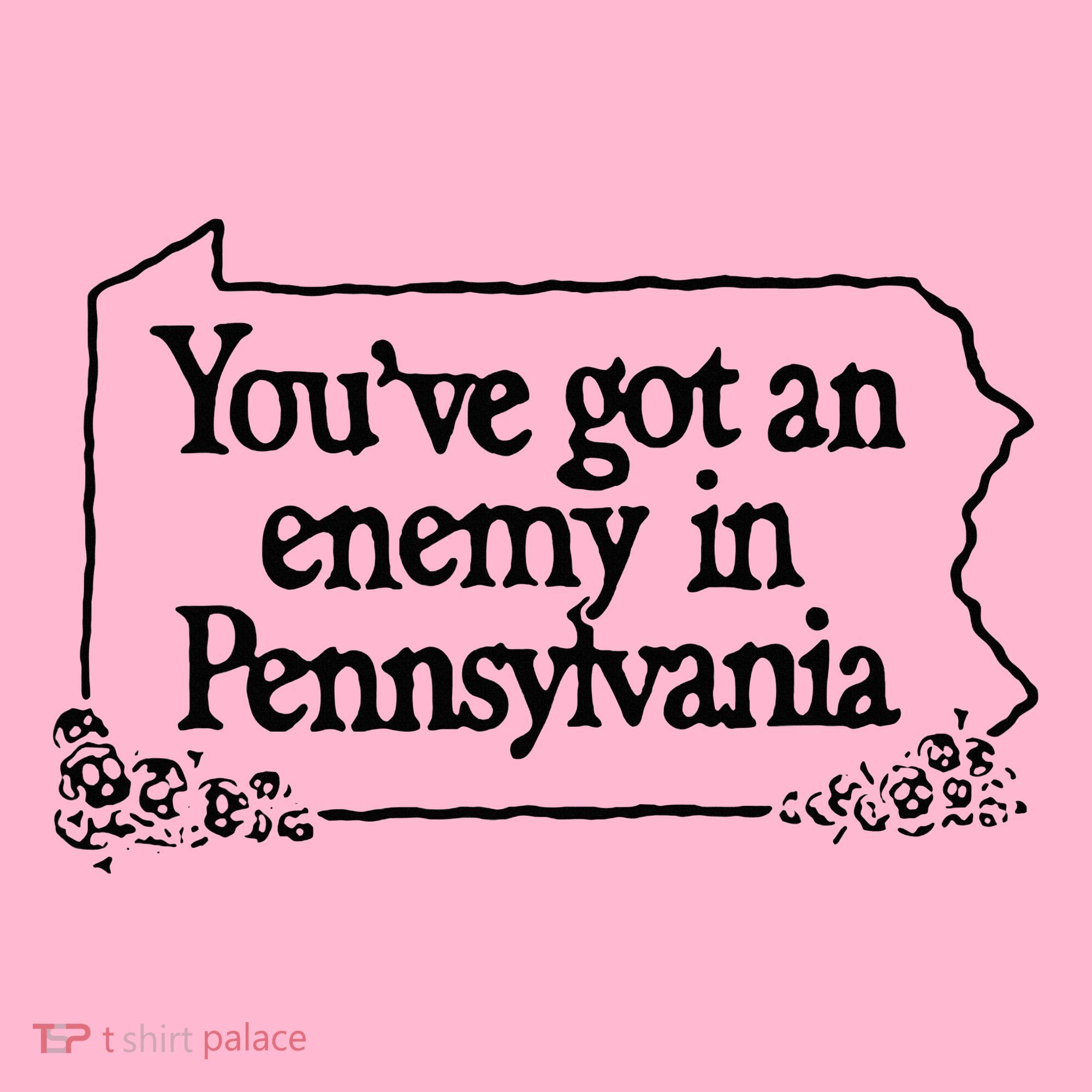 YouVe Got An Enemy In PennsylvaniaS Funny Quote Coaster