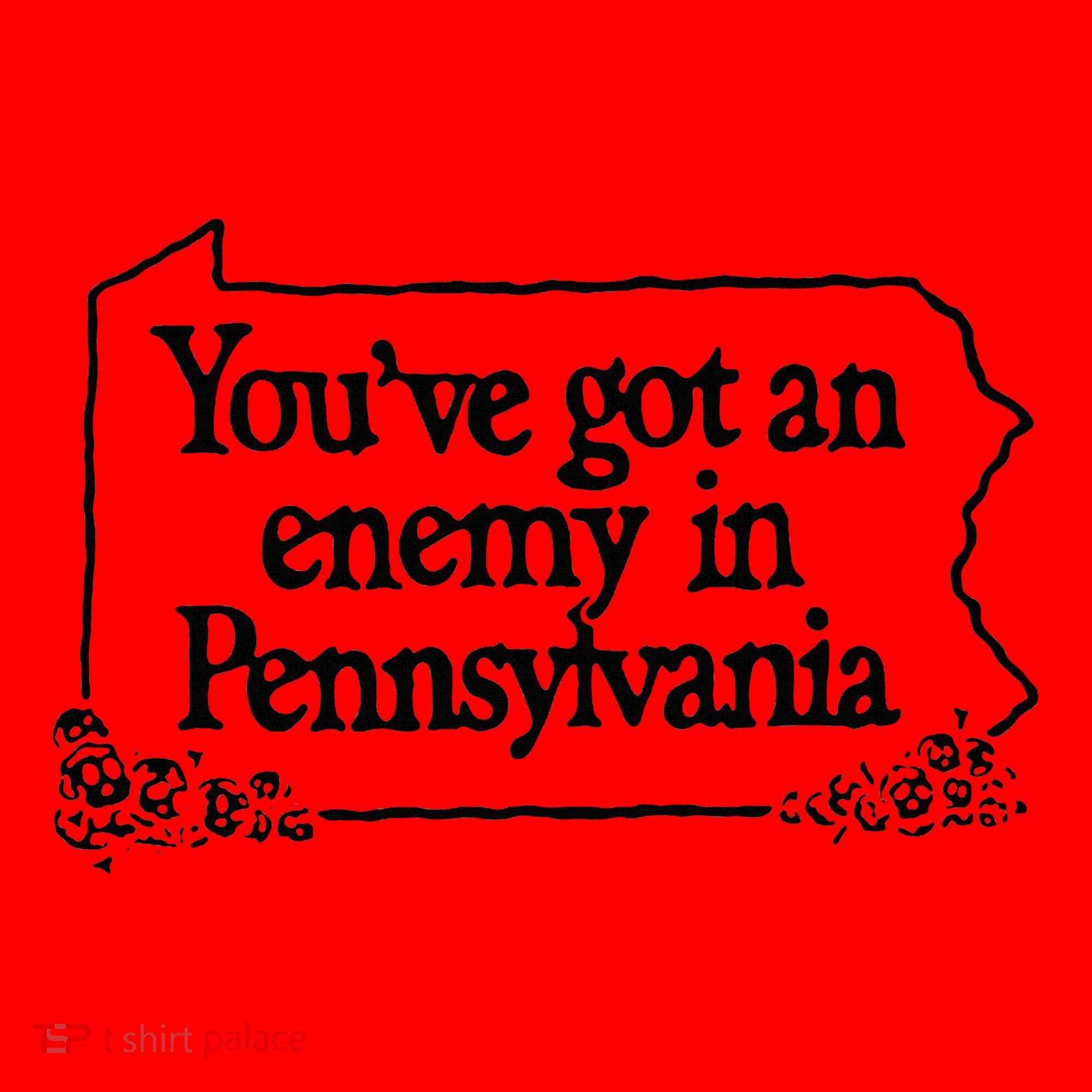 YouVe Got An Enemy In PennsylvaniaS Funny Quote Santa Hat