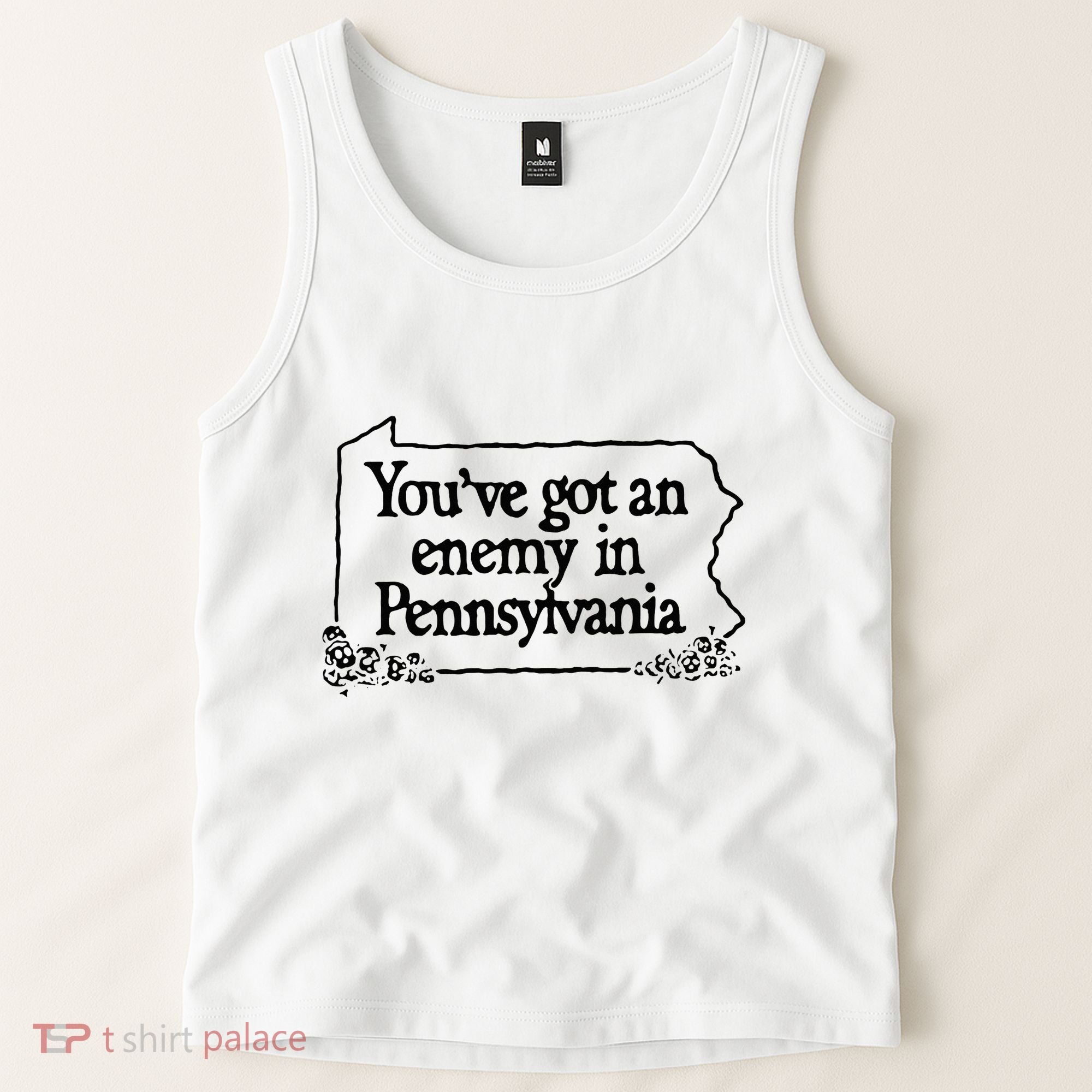 YouVe Got An Enemy In PennsylvaniaS Funny Quote Tank Top