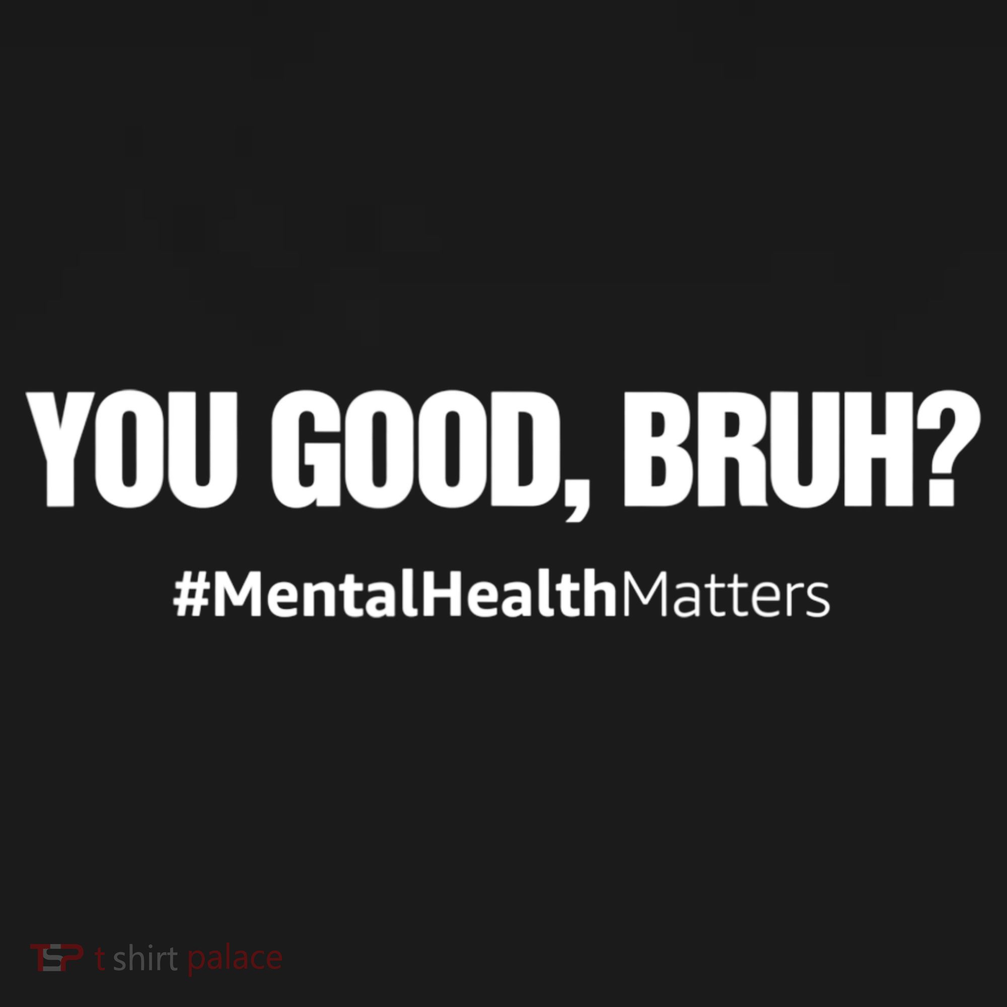 You Good Bruh? Mental Health Human Brain Counselor Therapist Gift Women's Tank Top