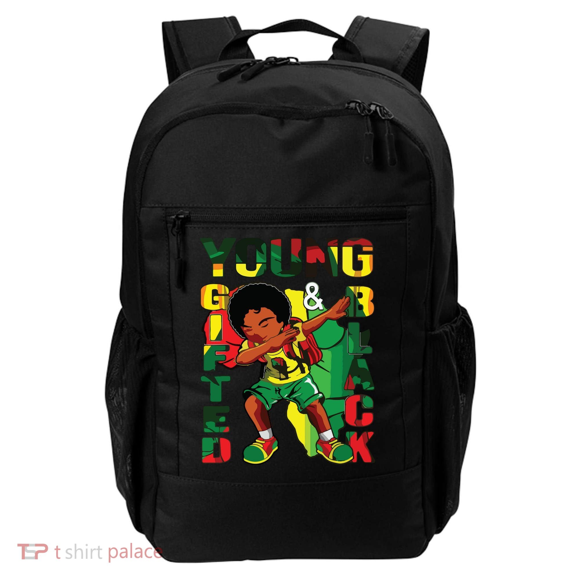 Young Gifted & Black History Month Cute Dabbing Backpack