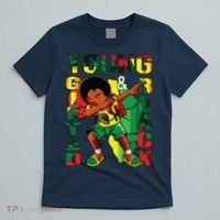 Young Gifted & Black History Month Cute Dabbing T-Shirt thumb 5