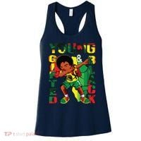 Young Gifted & Black History Month Cute Dabbing Women's Tank Top thumb 0
