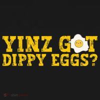 Yinz Got Dippy Eggs Jagoff Pittsburgh Pennsylvania Yinzer Women's Hoodie thumb 2