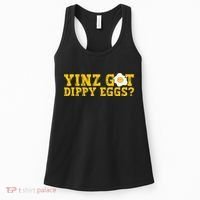 Yinz Got Dippy Eggs Jagoff Pittsburgh Pennsylvania Yinzer Women's Tank Top thumb 0