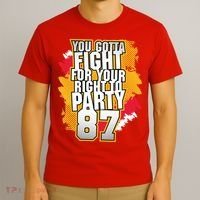 You Gotta Fight For Your Right To Party Kansas 87 T-Shirt thumb 3
