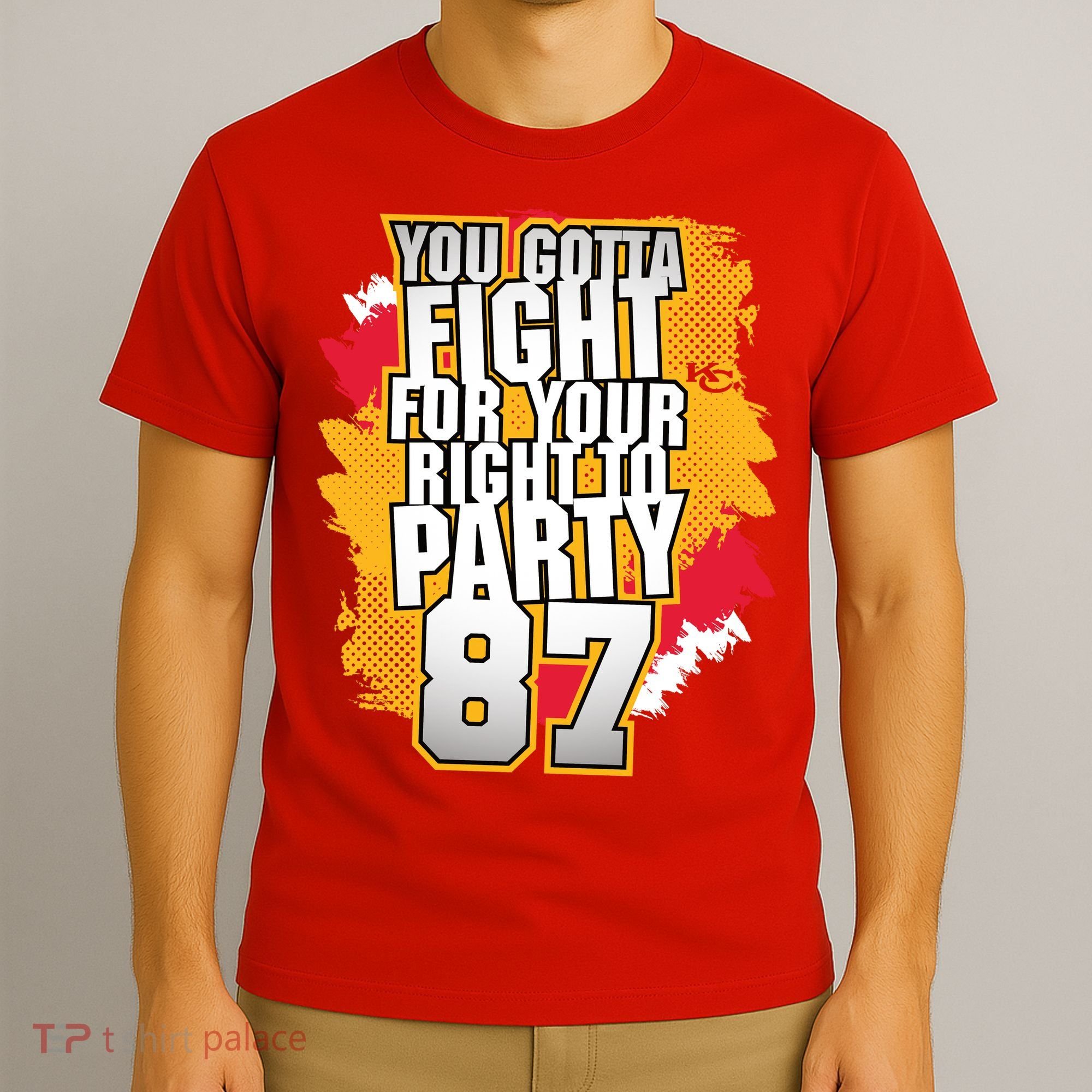 You Gotta Fight For Your Right To Party Kansas 87 T-Shirt