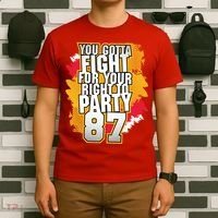 You Gotta Fight For Your Right To Party Kansas 87 T-Shirt thumb 6
