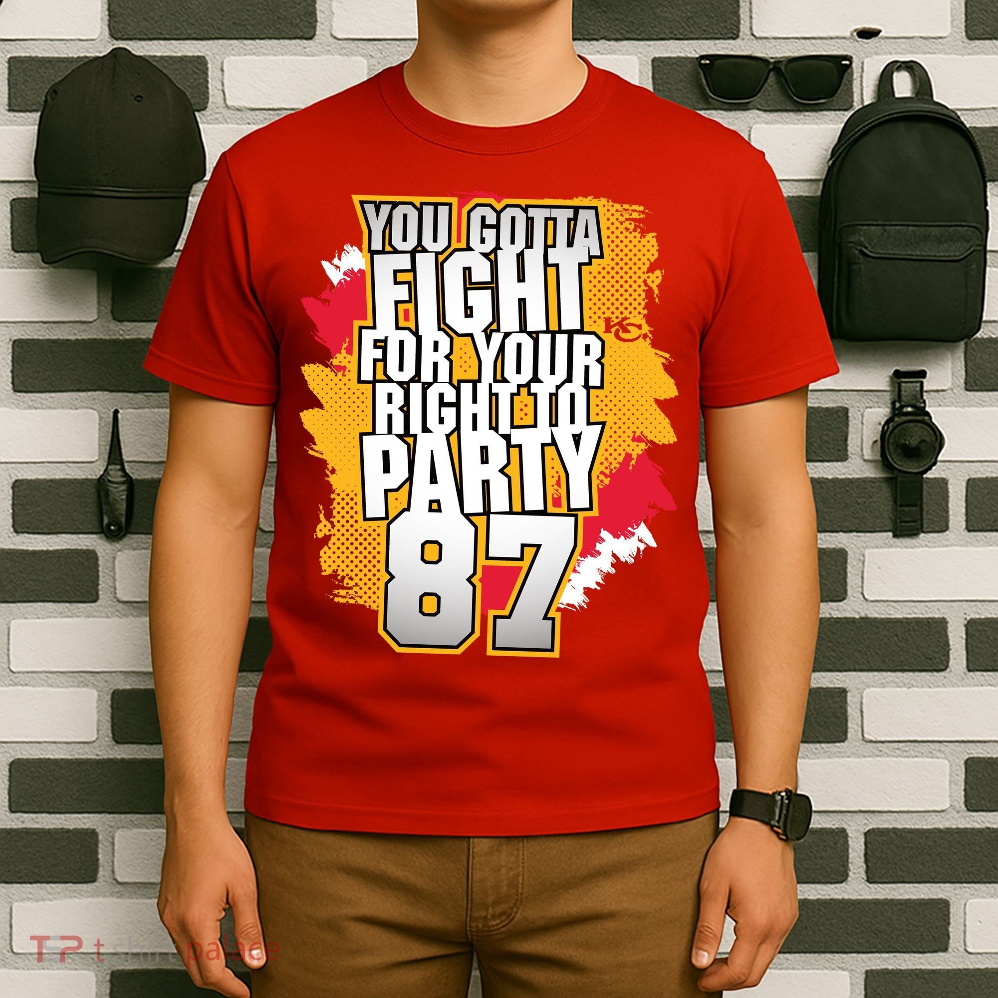 You Gotta Fight For Your Right To Party Kansas 87 T-Shirt