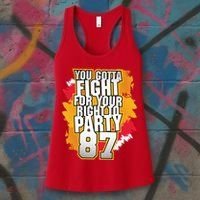 You Gotta Fight For Your Right To Party Kansas 87 Women's Tank Top thumb 3
