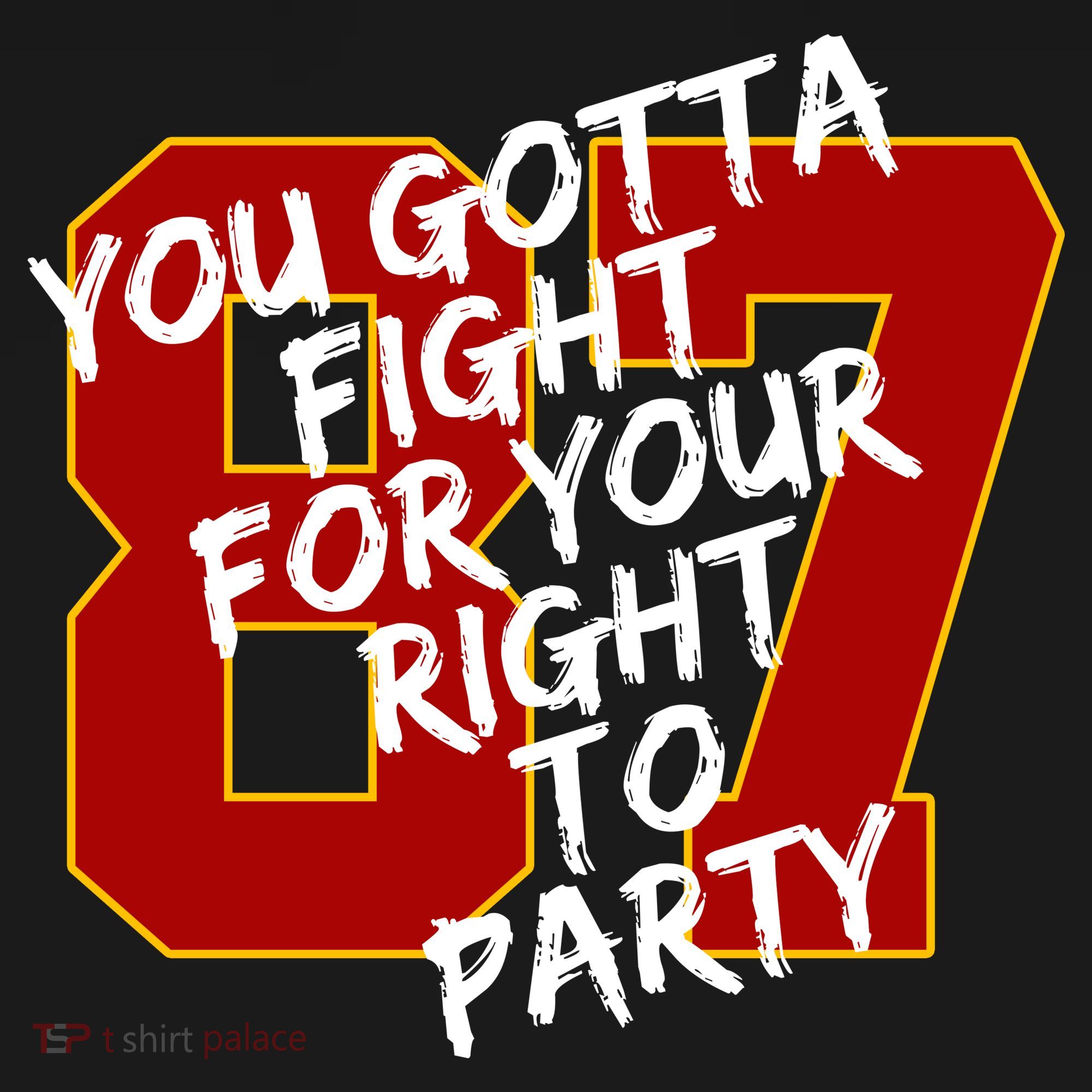 You Gotta Fight For Your Right To Party Kansas 87 Coaster
