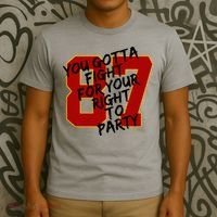 You Gotta Fight For Your Right To Party Kansas 87 T-Shirt thumb 3