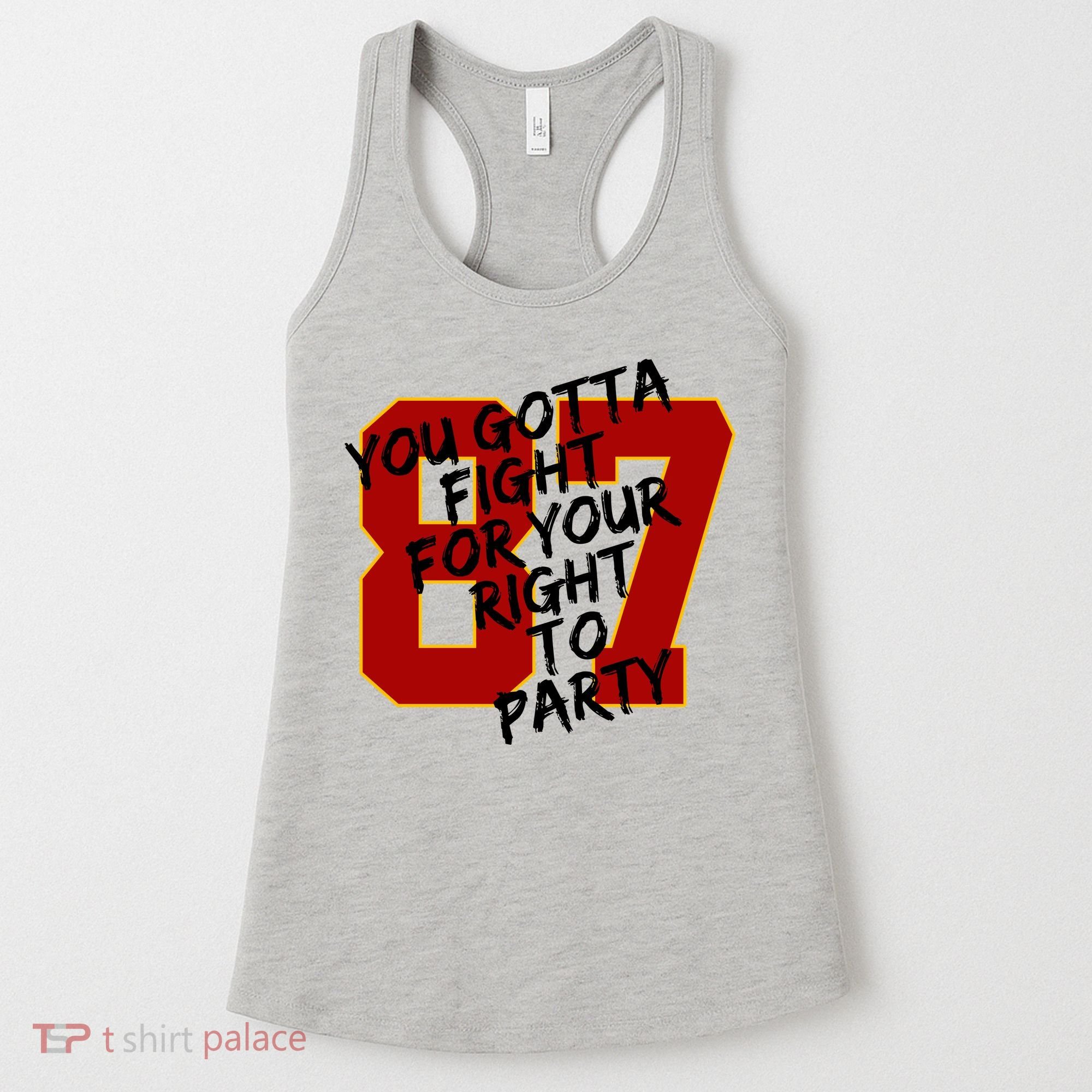 You Gotta Fight For Your Right To Party Kansas 87 Women's Tank Top