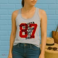 You Gotta Fight For Your Right To Party Kansas 87 Women's Tank Top thumb 2