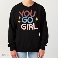 You Go Girl Retro Women's Sweatshirt thumb 0