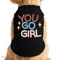You Go Girl Retro Doggie Tank thumb 0