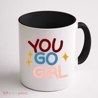 You Go Girl Retro Coffee Mug thumb 1
