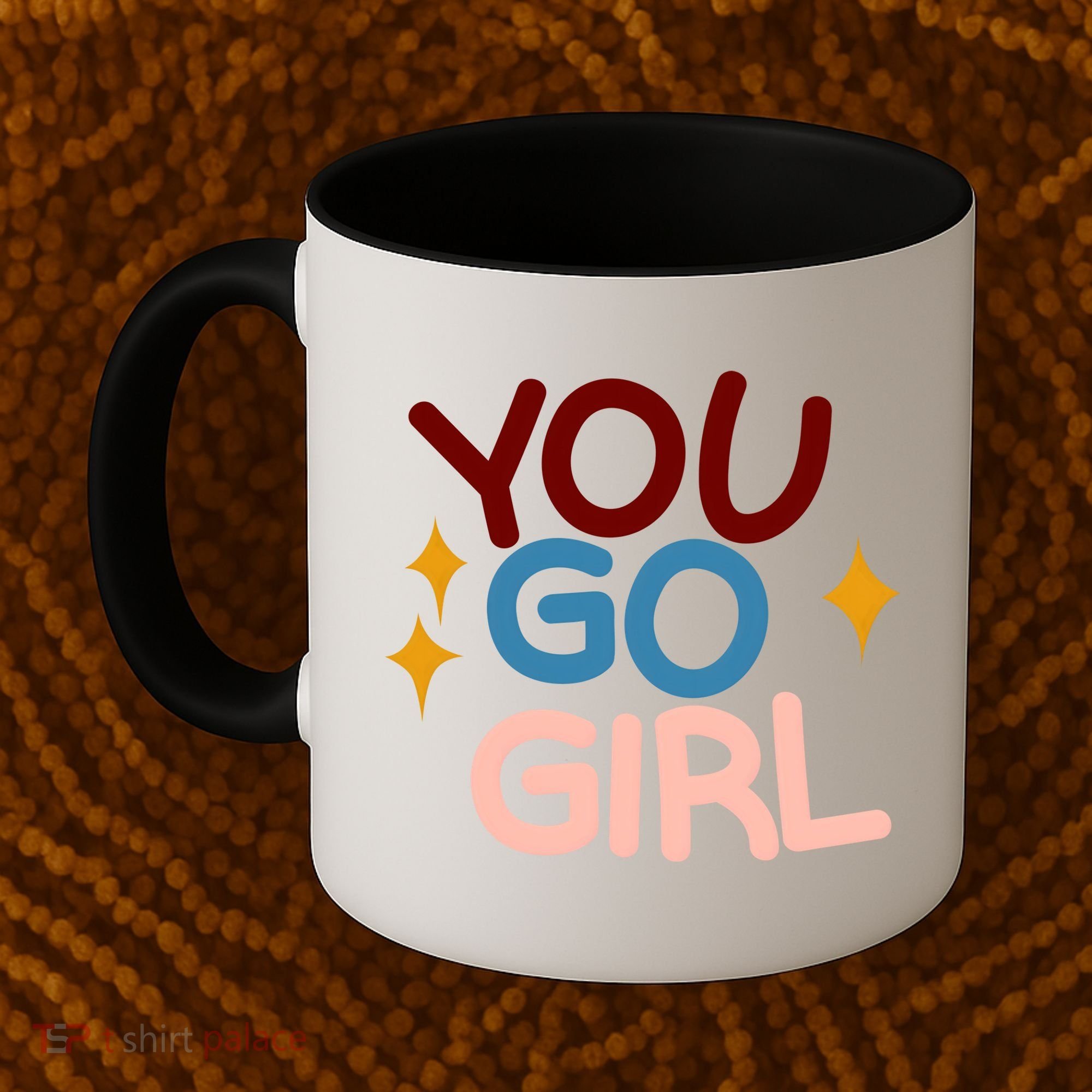 You Go Girl Retro Coffee Mug