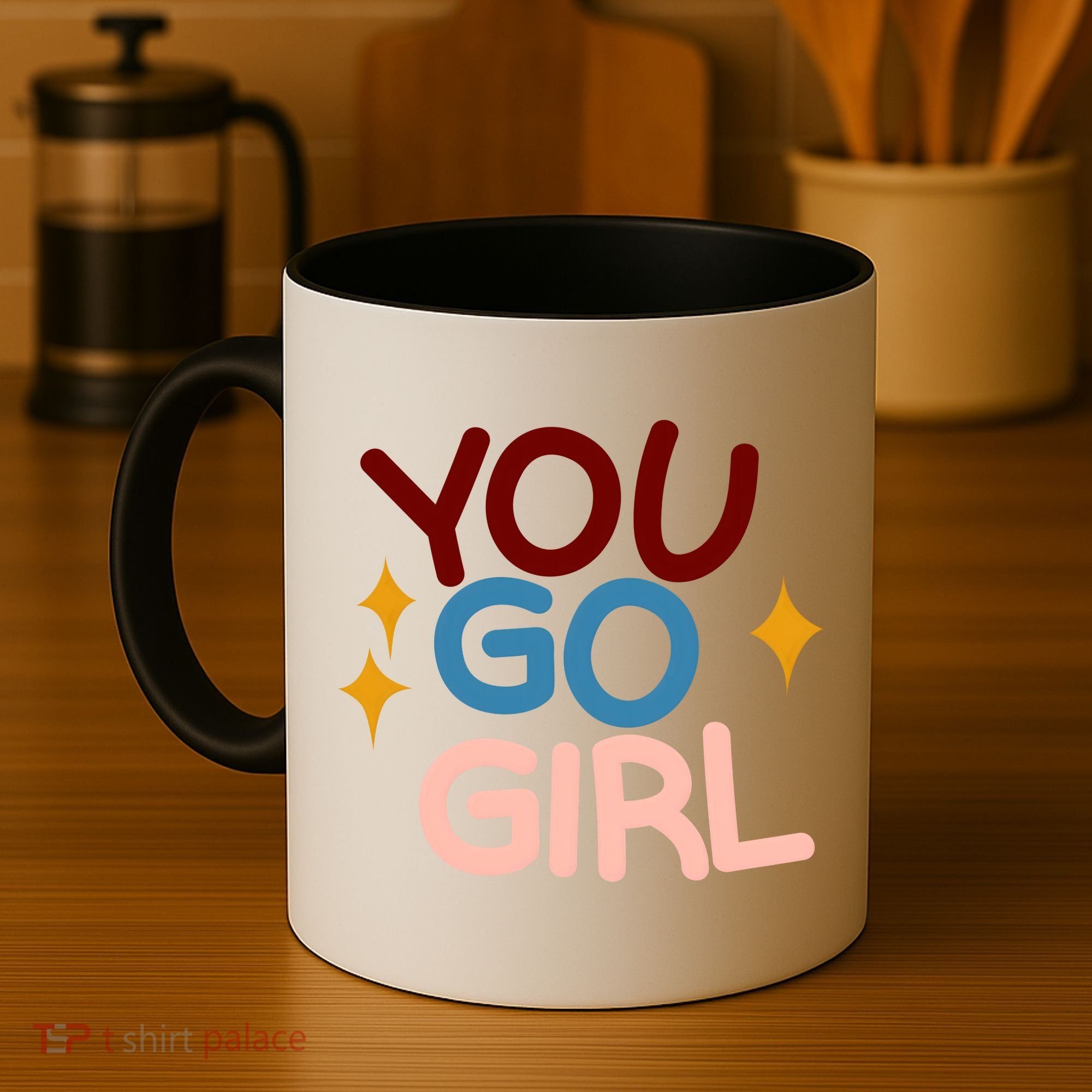 You Go Girl Retro Coffee Mug