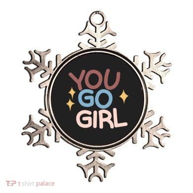 You Go Girl Retro Ornament